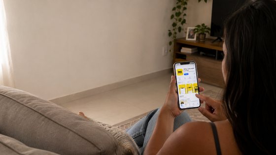 Aplicativo 99Pay em smartphone