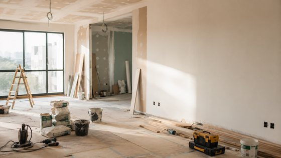 Apartamento em reforma — variação 1