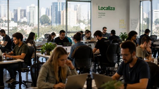 Escritório compartilhado Localiza